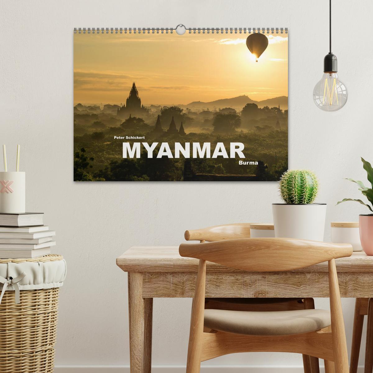 Bild: 9783435681860 | Myanmar - Burma (Wandkalender 2025 DIN A3 quer), CALVENDO...