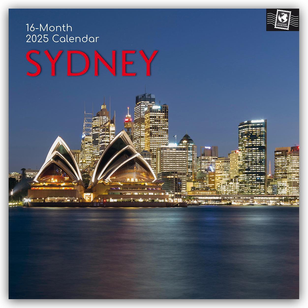 Cover: 9781835362181 | Sydney 2025 - 16-Monatskalender | The Gifted | Kalender | 14 S. | 2025