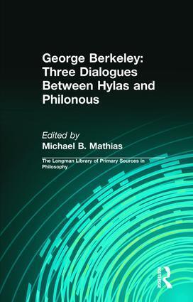 Cover: 9780321276131 | George Berkeley: Three Dialogues Between Hylas and Philonous...