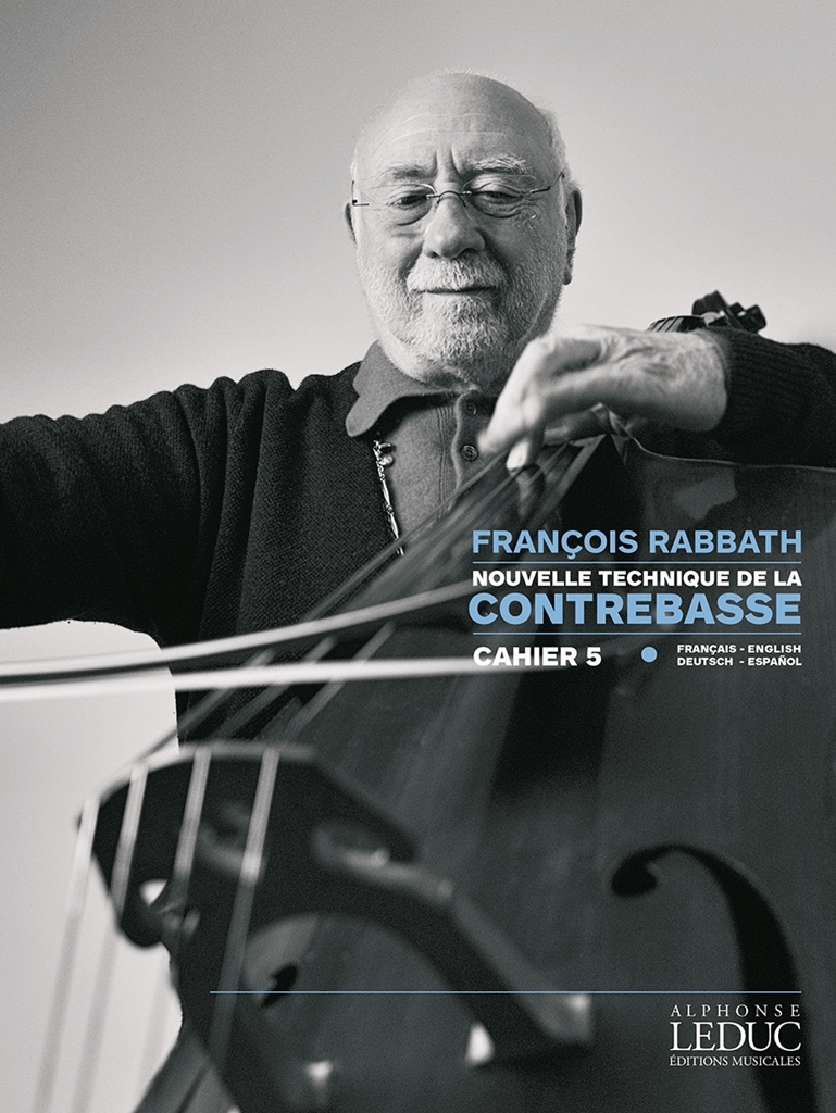 Cover: 9790046306235 | Nouvelle Technique de la Contrebasse, Cahier 5 | Francois Rabbath