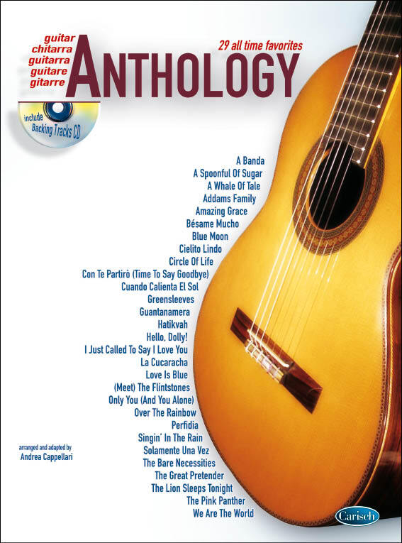 Cover: 9788850714308 | Anthology Guitar Vol. 1 | VARIOUS ARR. CAPPELL | Taschenbuch