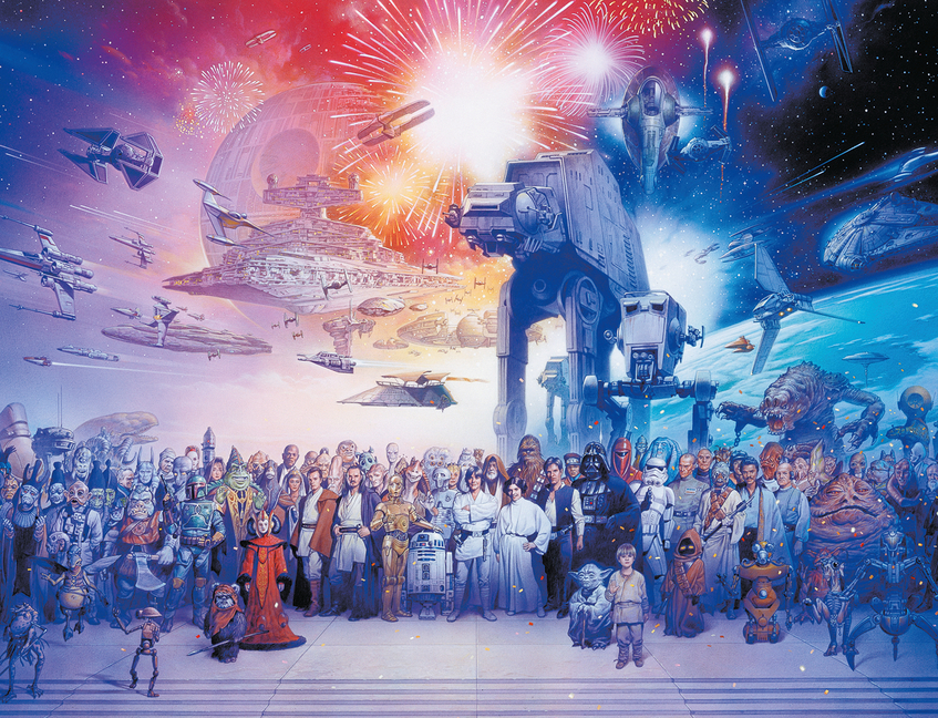 Bild: 4005556167012 | Star Wars Universum (Puzzle) | Walt Disney | Spiel | In Spielebox