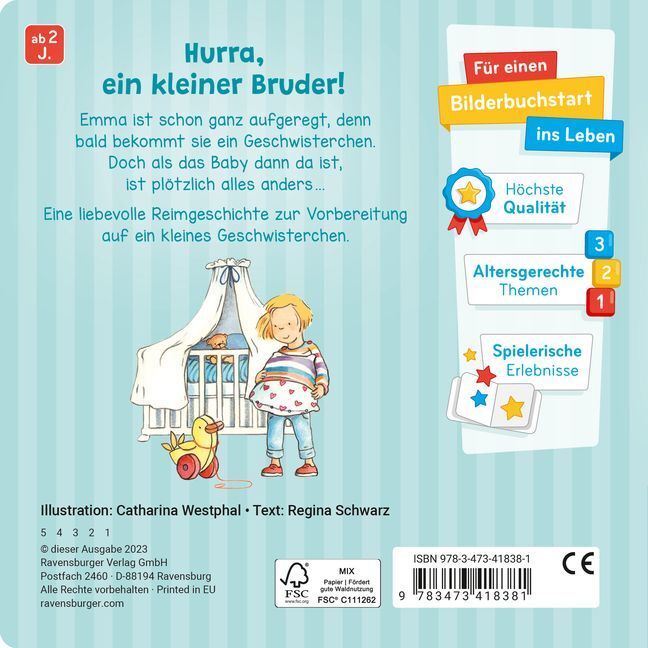 Bild: 9783473418381 | Ein Baby für uns alle | Regina Schwarz | Buch | 16 S. | Deutsch | 2023