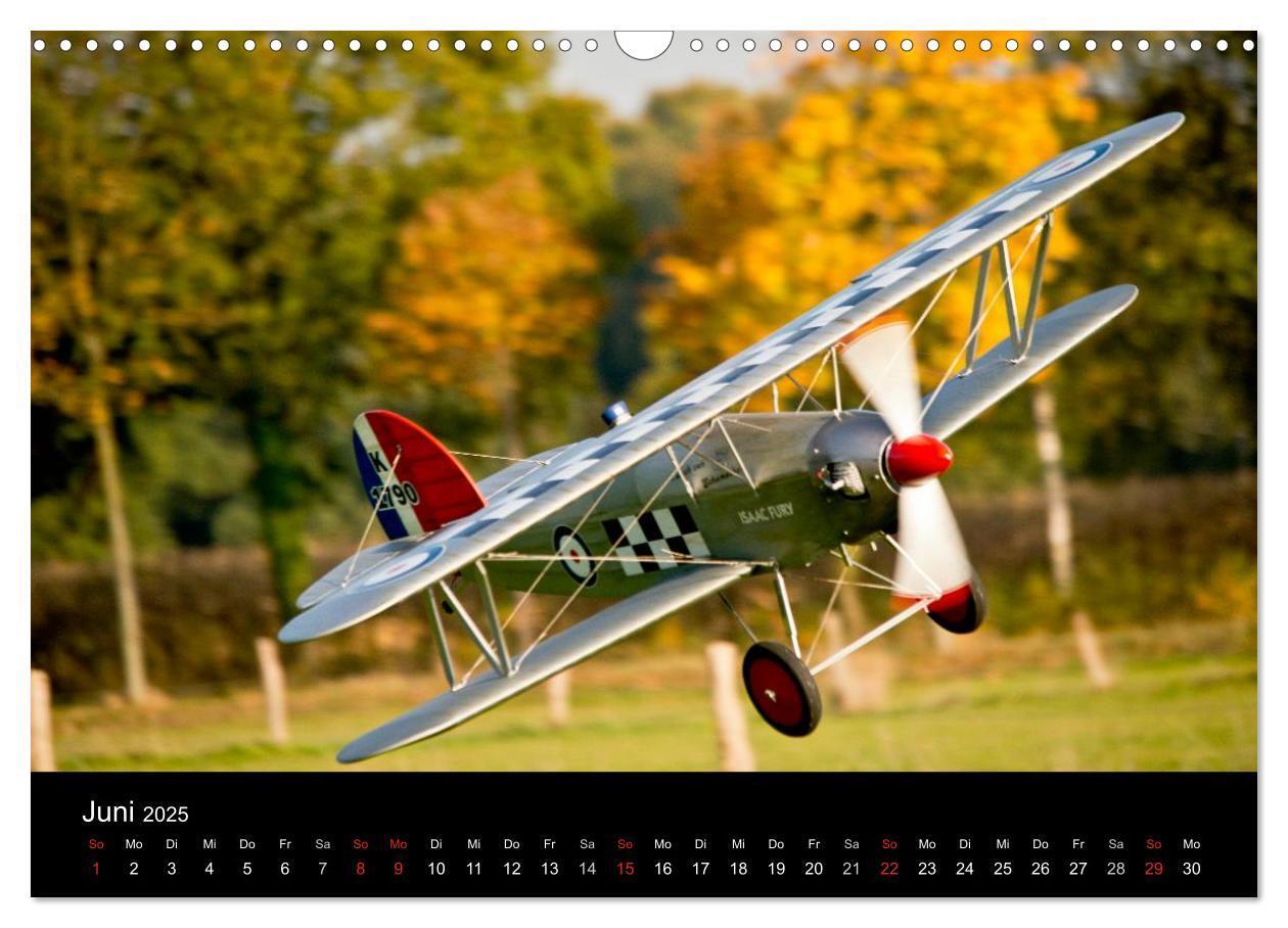 Bild: 9783435732098 | Modellflieger (Wandkalender 2025 DIN A3 quer), CALVENDO Monatskalender