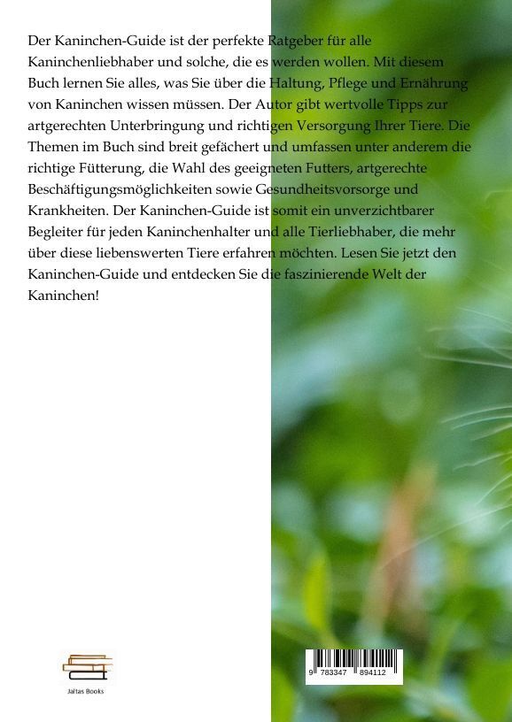 Bild: 9783347894112 | Der Kaninchen-Guide - Alles, was du wissen musst | Adrian Sander