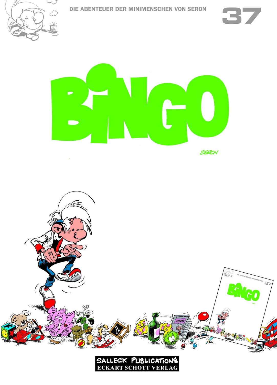 Cover: 9783899085259 | Die Minimenschen 37 | Bingo | Pierre Seron | Taschenbuch | 48 S.