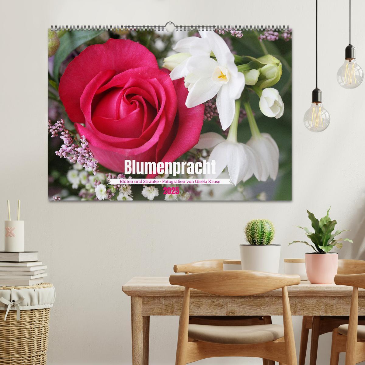 Bild: 9783383826894 | Blumenpracht - Blüten und Sträuße (Wandkalender 2025 DIN A2 quer),...