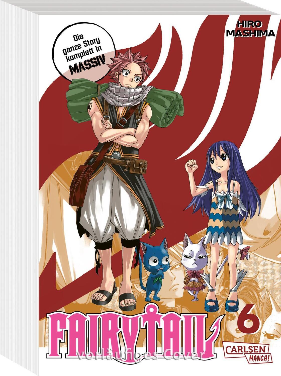 Cover: 9783551020260 | Fairy Tail Massiv 6 | Hiro Mashima | Taschenbuch | Fairy Tail Massiv