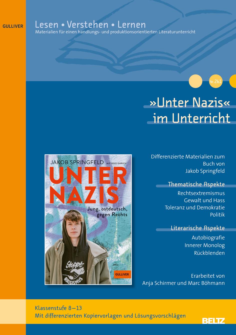 Cover: 9783407824493 | 'Unter Nazis' im Unterricht | Anja Schirmer | Broschüre | 32 S. | 2025