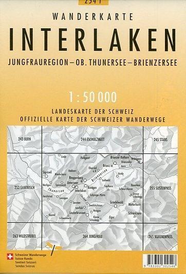 Bild: 9783302302546 | Swisstopo 1 : 50 000 Interlaken | (Land-)Karte | Swisstopo 1 : 50 000