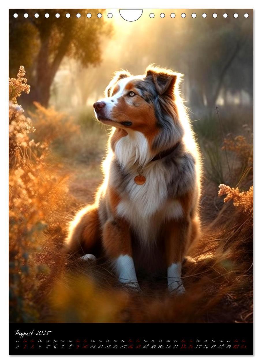 Bild: 9783435872602 | Australian Shepherd (Wandkalender 2025 DIN A4 hoch), CALVENDO...