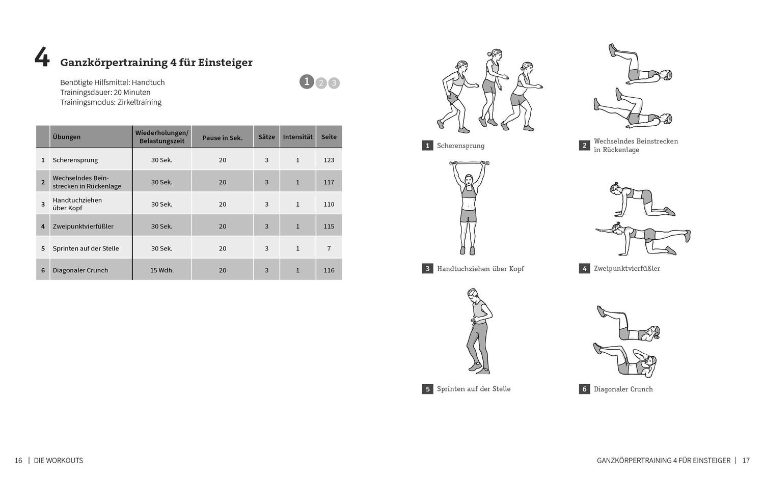 Bild: 9783742318626 | 50 Workouts für zu Hause | Fit, stark und beweglich ohne Fitnessstudio