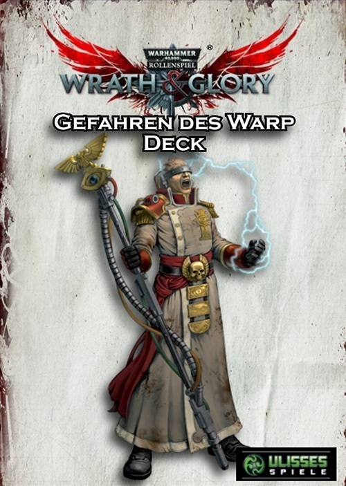 Cover: 9783963311536 | WH40K Wrath & Glory - Gefahren des Warp Kartendeck | Ross Watson | Box