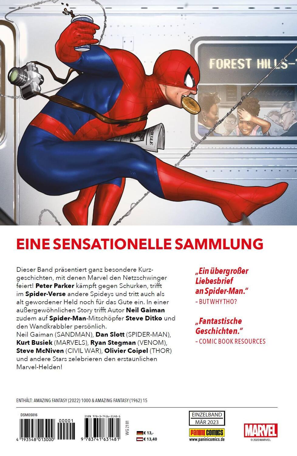 Rückseite: 9783741631481 | Amazing Fantasy präsentiert Spider-Man | Dan Slott (u. a.) | Buch