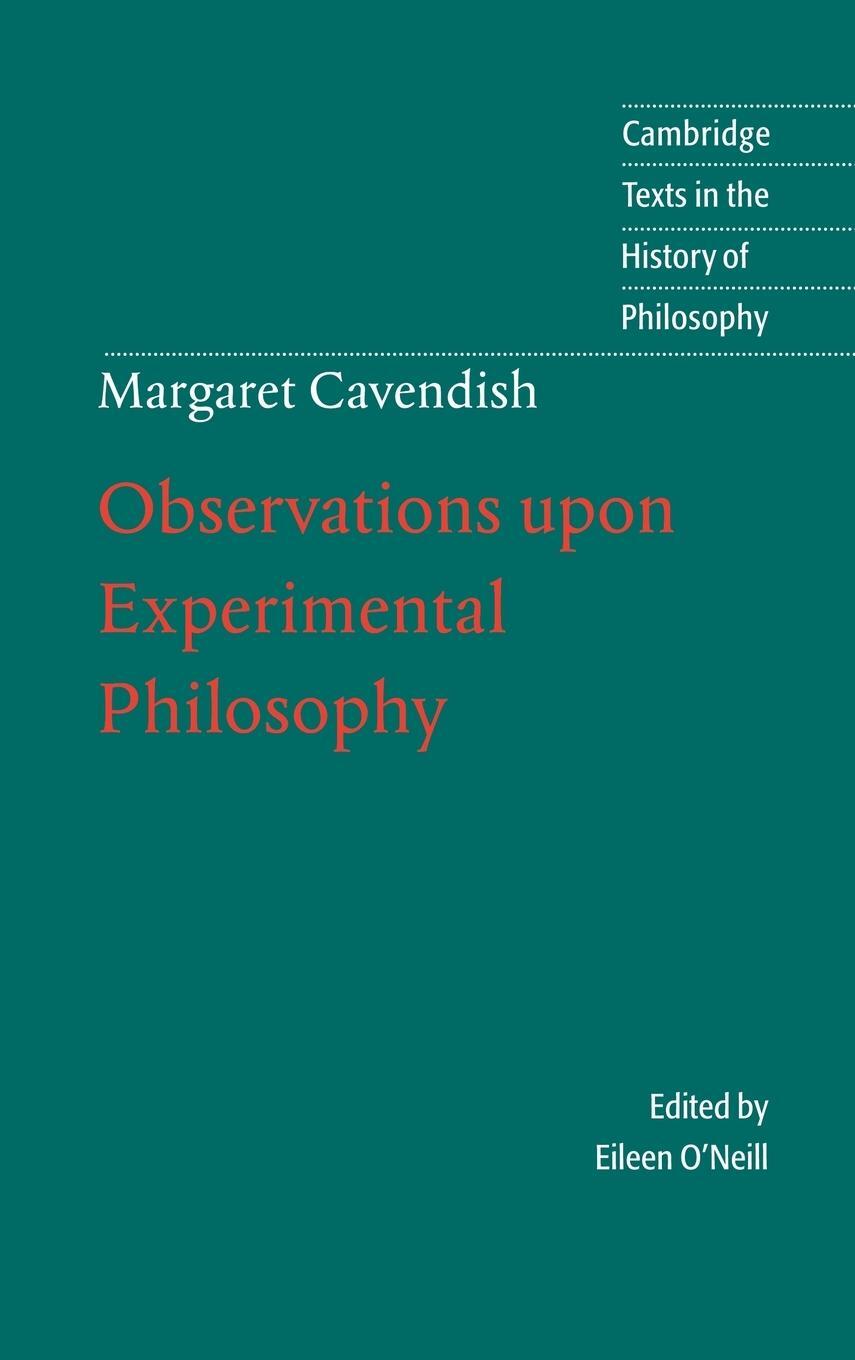 Cover: 9780521772044 | Observations Upon Experimental Philosophy | Margaret Cavendish | Buch