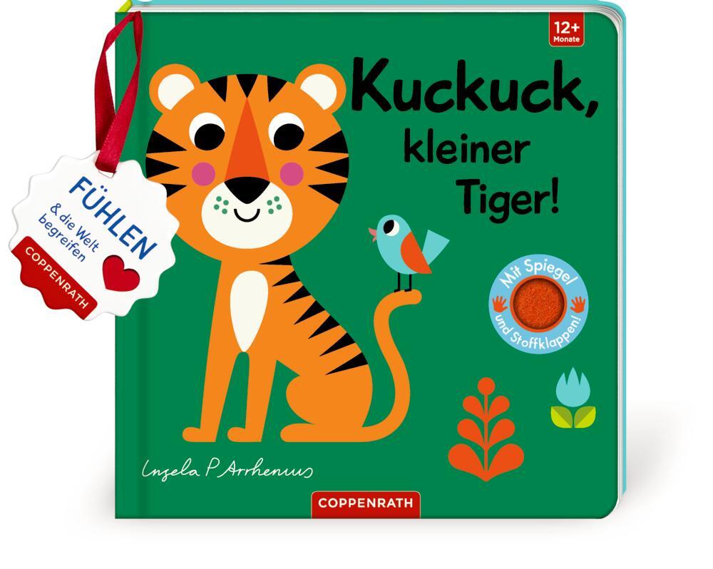 Cover: 9783649638582 | Mein Filz-Fühlbuch: Kuckuck, kleiner Tiger! | Ingela P. Arrhenius