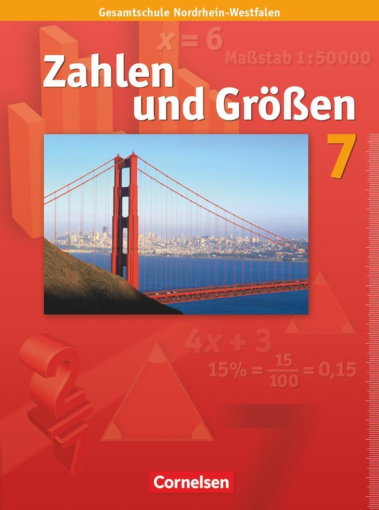 Cover: 9783060013159 | Zahlen und Größen 7. Schuljahr. Schülerbuch. Gesamtschule...