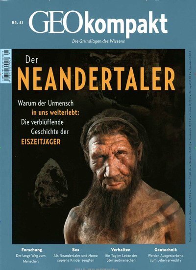Cover: 9783652003513 | GEOkompakt / GEOkompakt 41/2014 - Der Neandertaler | Michael Schaper