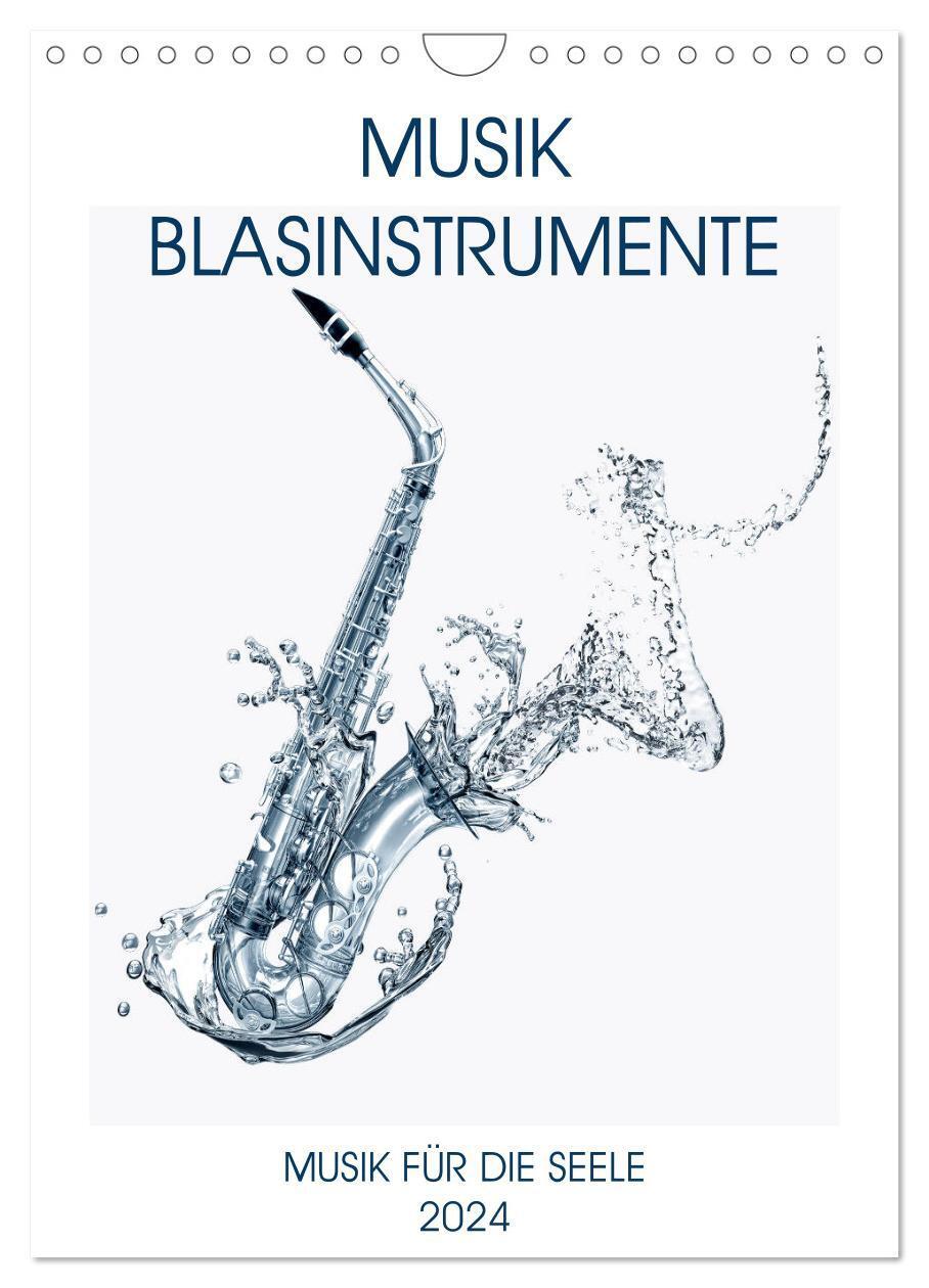 Cover: 9783383058790 | Musik Blasinstrumente (Wandkalender 2024 DIN A4 hoch), CALVENDO...