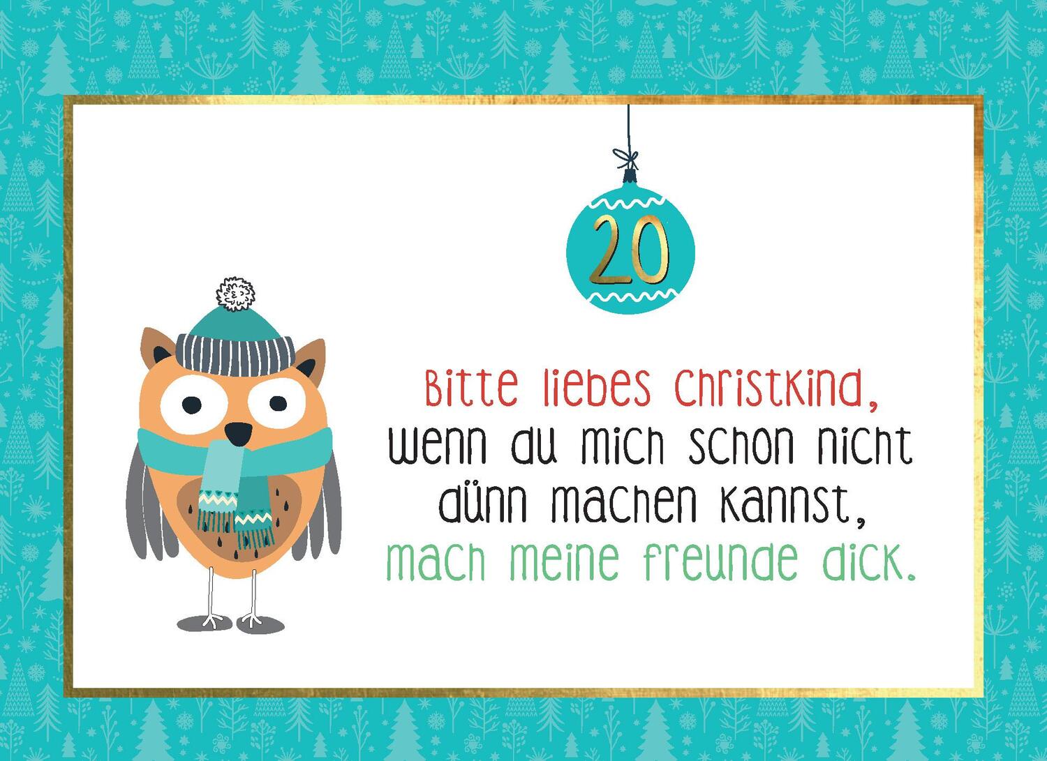 Bild: 9783625192787 | I feel betta with Lametta 24 Gute-Laune-Sprüche für die Adventszeit