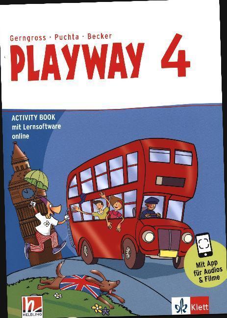 Cover: 9783125883222 | Playway 4. Ab Klasse 3. Activity Book mit digitalen Übungen Klasse 4