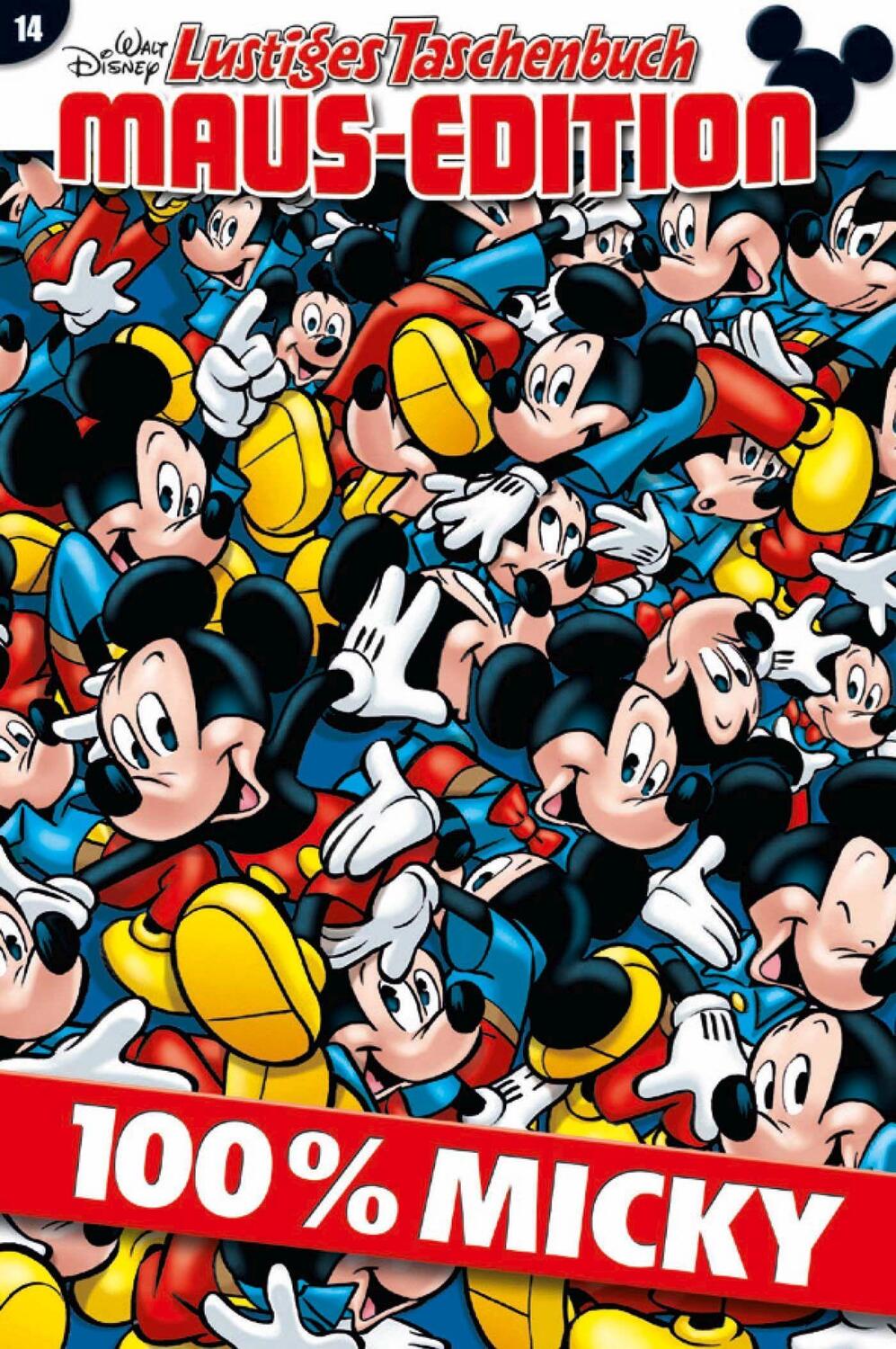 Cover: 9783841332141 | Lustiges Taschenbuch Maus-Edition 14 | 100% Micky | Disney | Buch