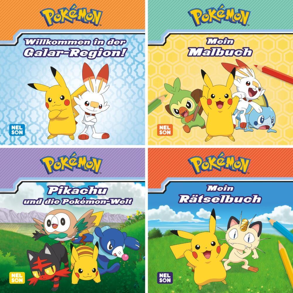 Cover: 9783845123028 | 4er-Set Maxi-Mini 34: Pokémon | Broschiertes Maxi-Mini-Buch | Deutsch