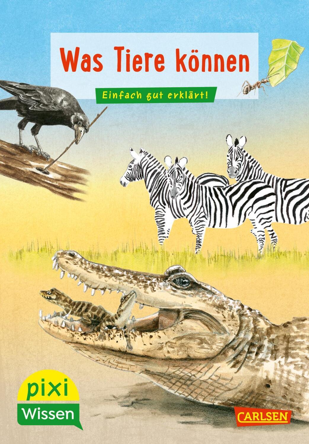 Cover: 9783551231680 | Pixi Wissen 75: VE 5 Was Tiere können | Christine Stahr | Taschenbuch