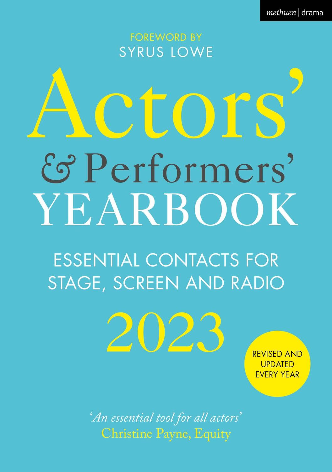 Cover: 9781350288263 | Actors' and Performers' Yearbook 2023 | Taschenbuch | Englisch | 2022