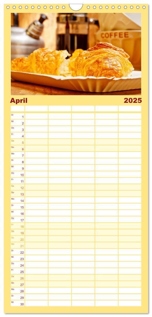 Bild: 9783457126325 | Familienplaner 2025 - KAFFEE 2025 mit 5 Spalten (Wandkalender, 21 x...