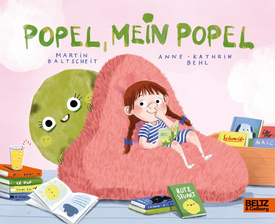 Cover: 9783407758729 | Popel, mein Popel | Vierfarbiges Pappbilderbuch | Martin Baltscheit