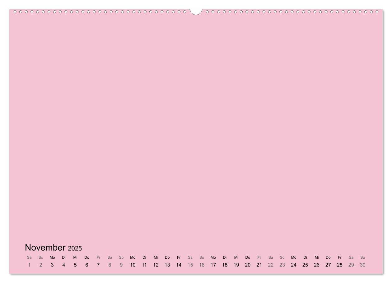 Bild: 9783435215393 | DIY Bastel-Kalender -Warme Pastell Farben- Zum Selbstgestalten...