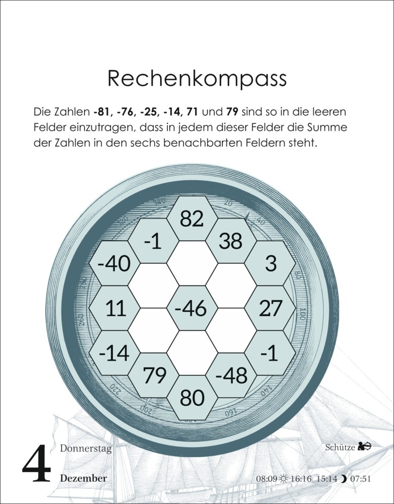 Bild: 9783840034893 | Unglaubliche Rätselwelt Tagesabreißkalender 2025 - Technik,...