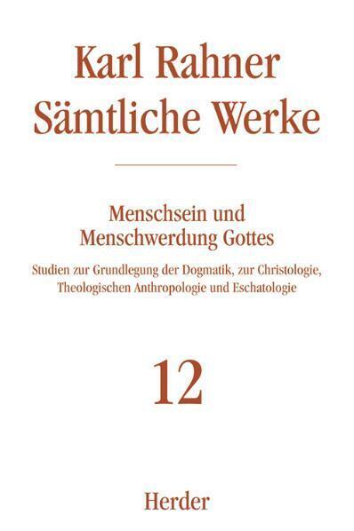 Cover: 9783451237126 | Karl Rahner Sämtliche Werke | Karl Rahner | Buch | Deutsch