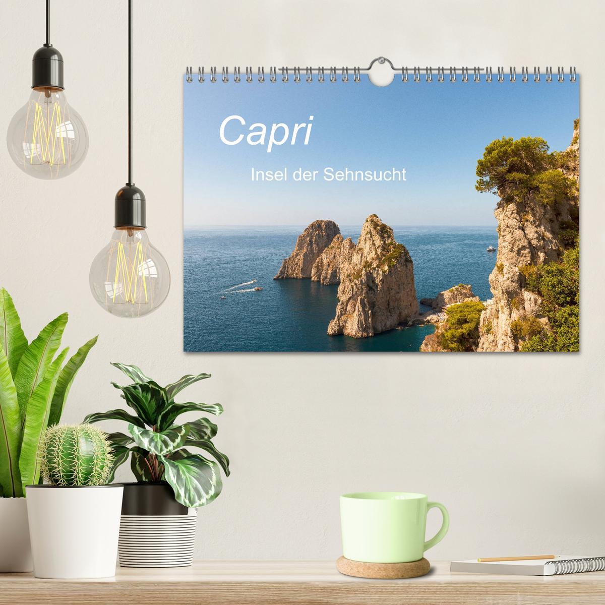 Bild: 9783435211920 | Capri, Insel der Sehnsucht (Wandkalender 2025 DIN A4 quer),...