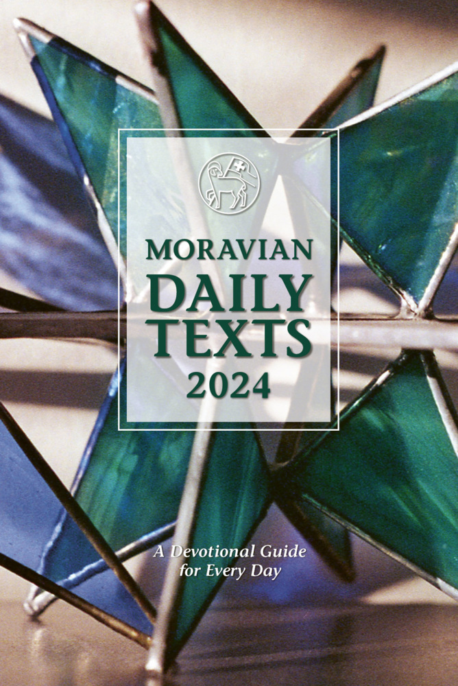 Cover: 9783724526308 | Moravian Daily Texts 2024 | Herrnhuter Brüdergemeine | Taschenbuch