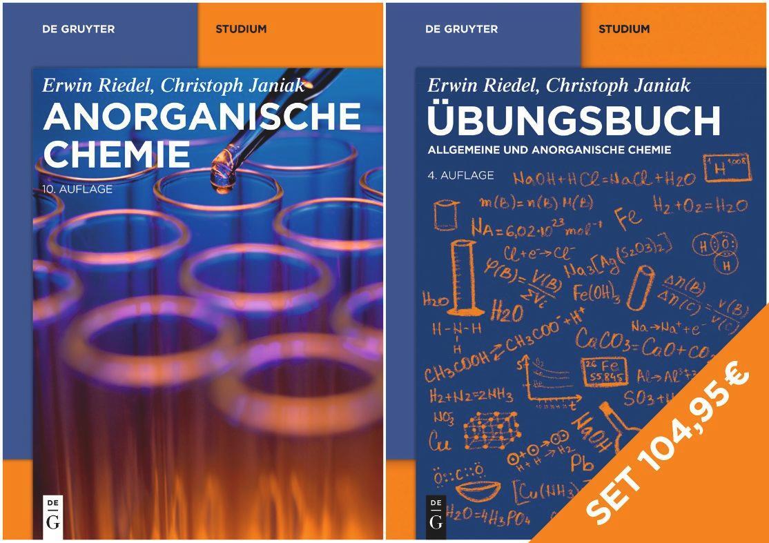Cover: 9783111009070 | SET Anorganische Chemie | Erwin Riedel (u. a.) | Taschenbuch | XXVI