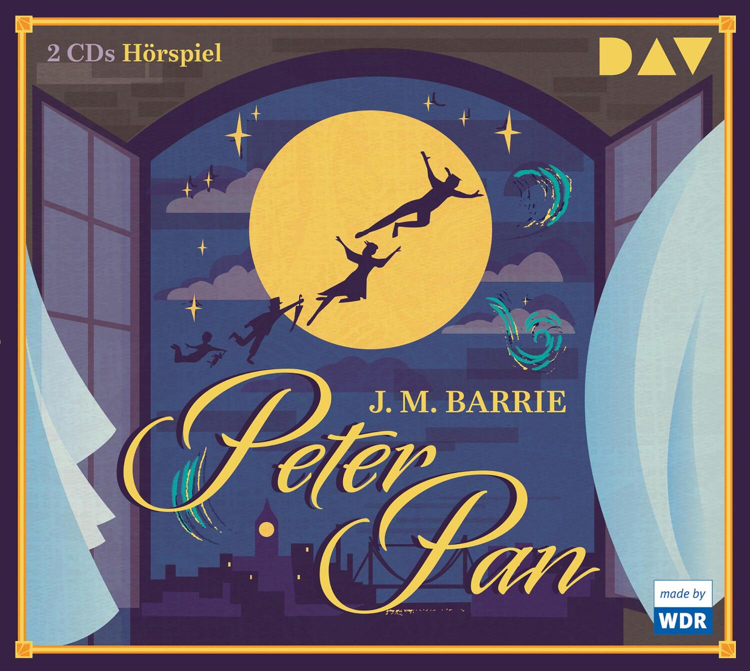Cover: 9783742404725 | Peter Pan | Hörspiel | James Matthew Barrie | Audio-CD | 2 Audio-CDs