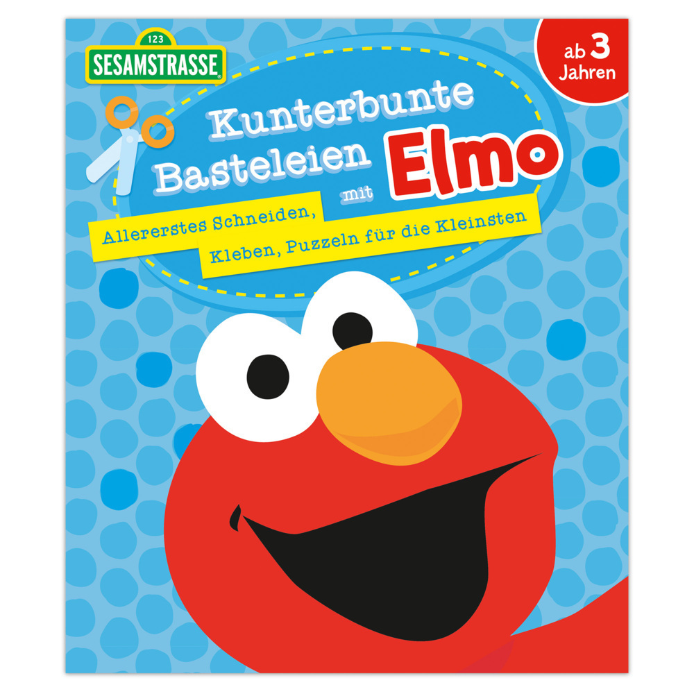 Cover: 9783963473630 | Kunterbunte Basteleien mit Elmo - Allererstes Schneiden, Kleben,...