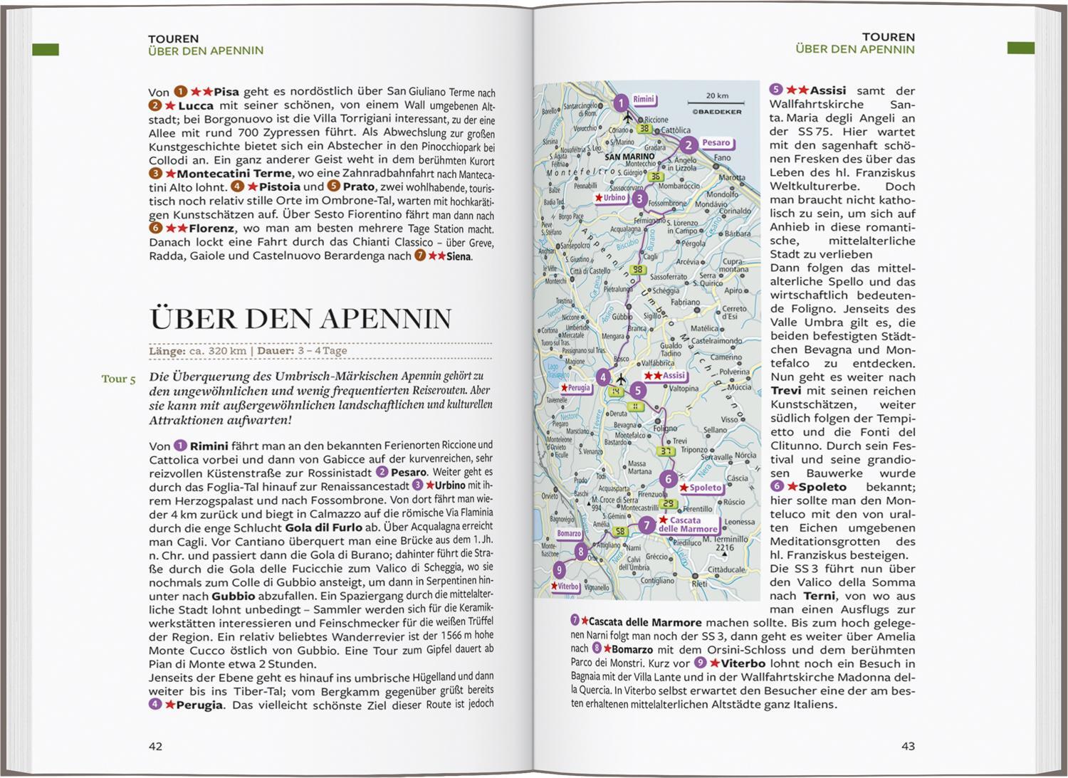 Bild: 9783575000675 | Baedeker Reiseführer Italien | mit praktischer Karte EASY ZIP | Buch