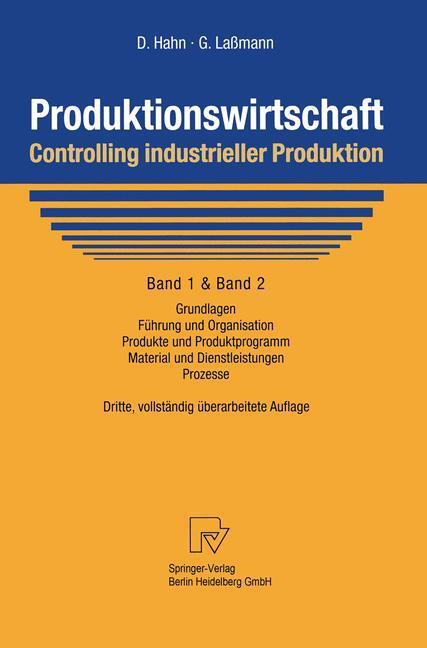 Cover: 9783790812534 | Produktionswirtschaft - Controlling industrieller Produktion | Buch