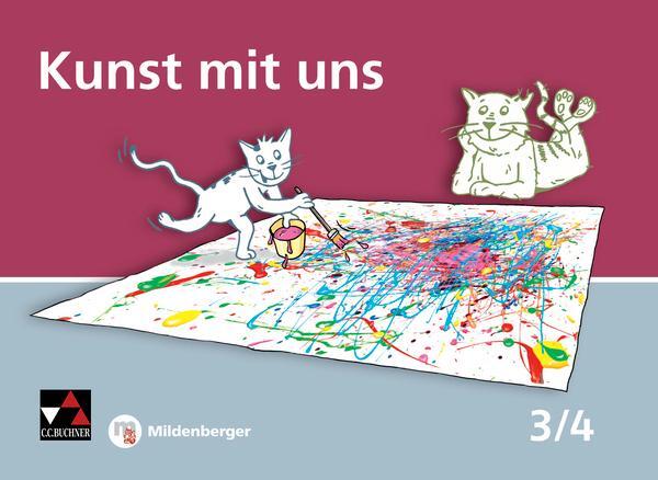 Cover: 9783661398129 | Kunst mit uns Band 3/4 | Unterrichtswerk für Kunst in der Grundschule