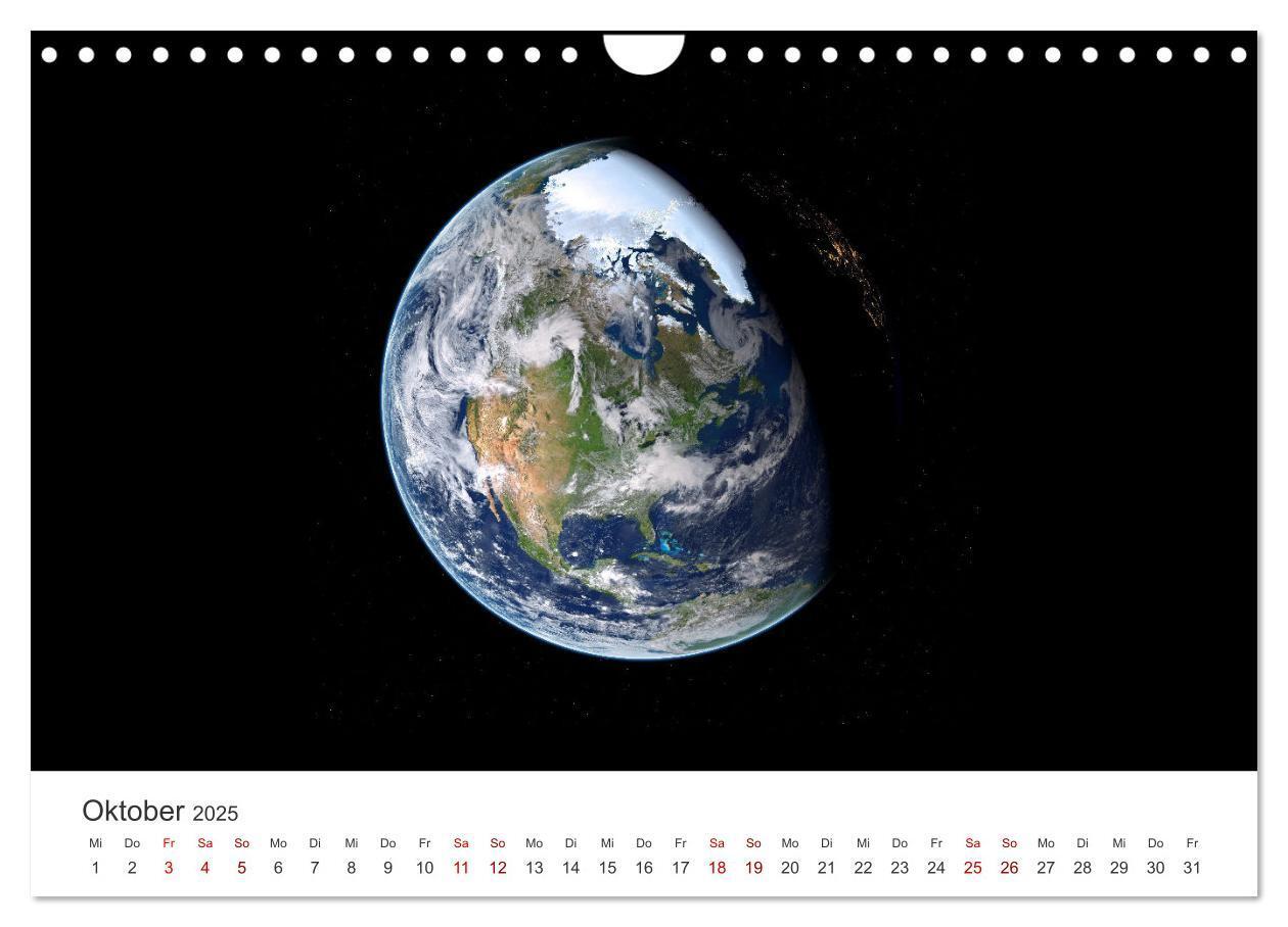 Bild: 9783457182727 | Planeten - Eine spektakuläre Reise ins All. (Wandkalender 2025 DIN...