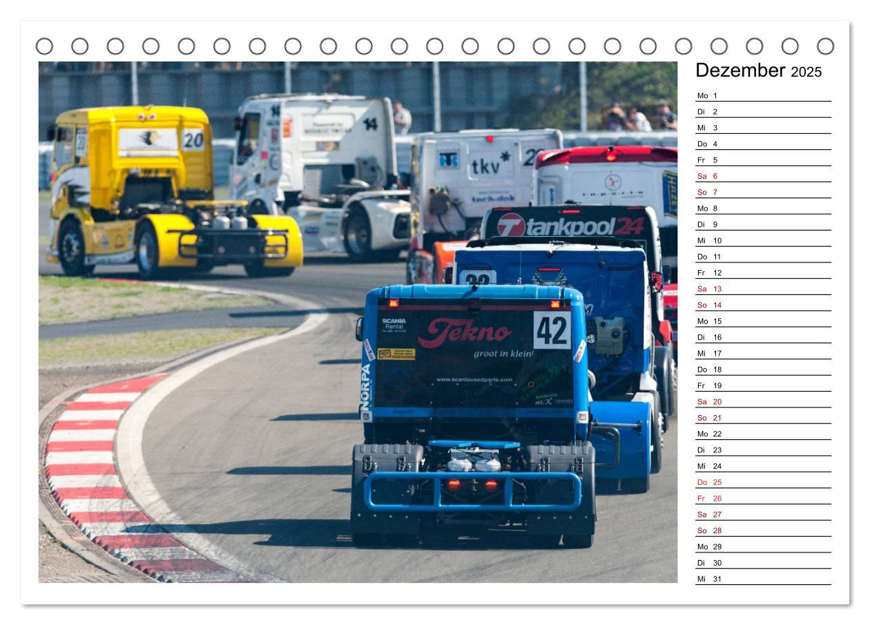 Bild: 9783435342600 | TRUCK RACING am Nürburgring (Tischkalender 2025 DIN A5 quer),...