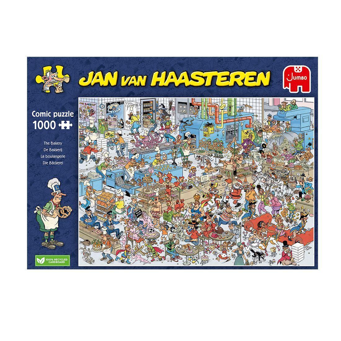 Cover: 8710126018439 | Jan van Haasteren - Die Bäckerei - 1000 Teile | Spiel | Deutsch | 2024