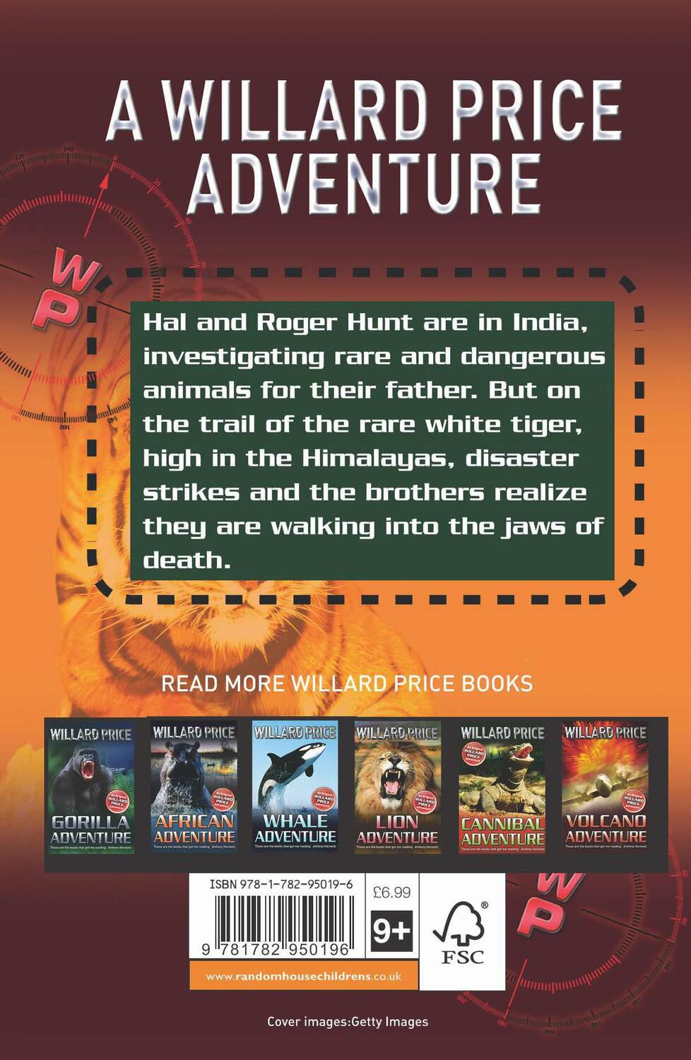 Rückseite: 9781782950196 | Tiger Adventure | Willard Price | Taschenbuch | Englisch | 2013