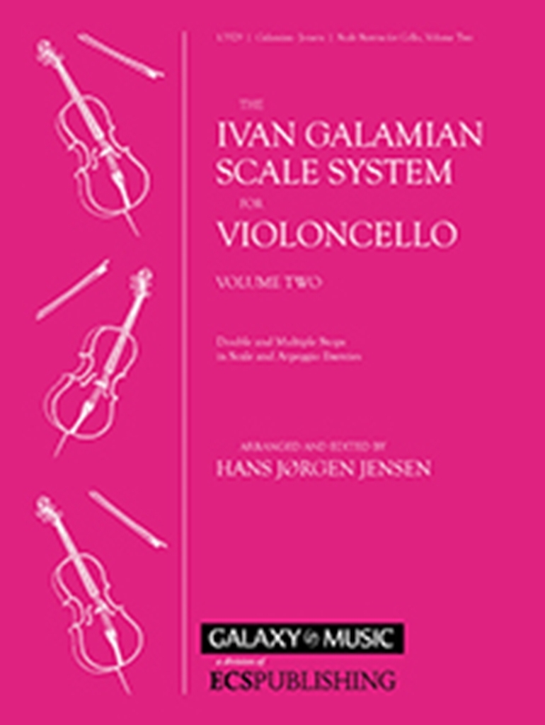 Cover: 600313133299 | The Galamian Scale System for Violoncello Volume 2 | Jensen | Buch