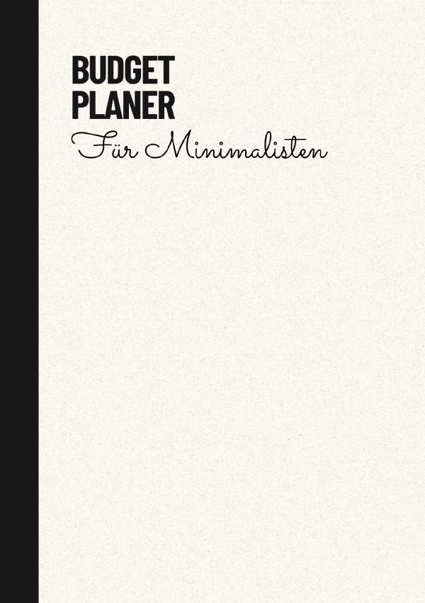 Cover: 9783758437311 | Budget Planer Weiß Minimalistisch | Carmen Meck | Taschenbuch | 84 S.