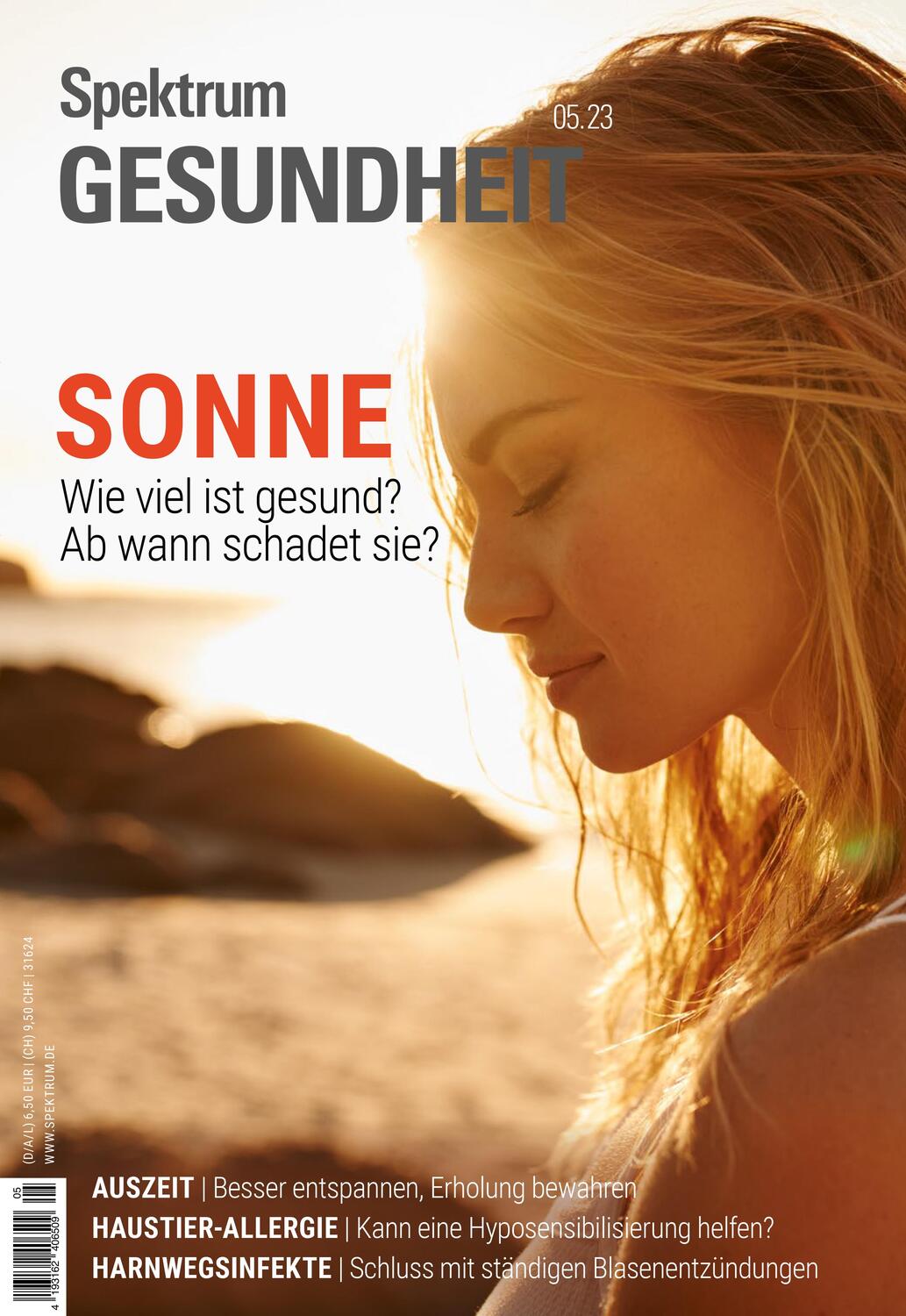 Cover: 9783958927346 | Spektrum Gesundheit - Sonne | Spektrum der Wissenschaft | Taschenbuch