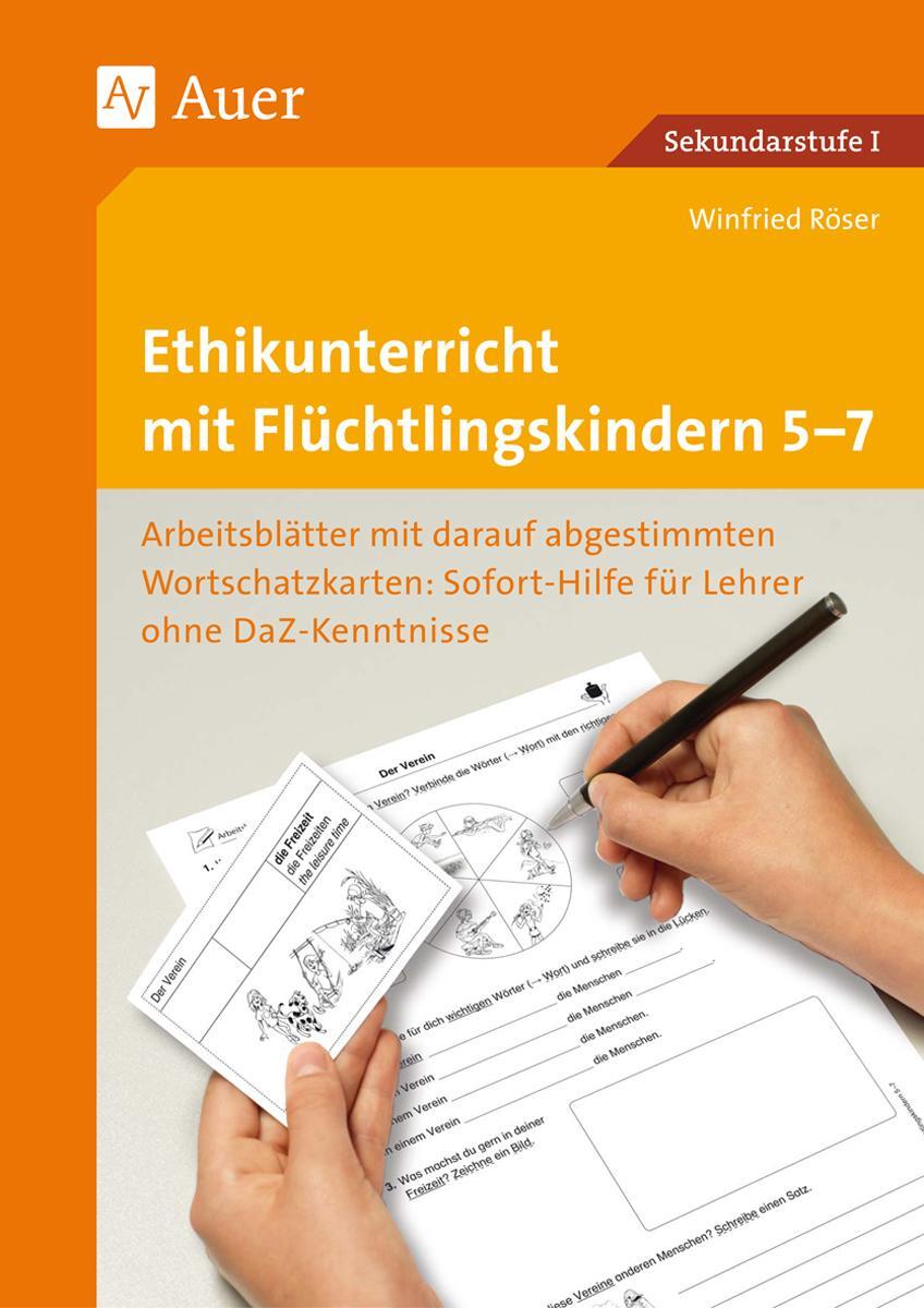 Cover: 9783403079163 | Ethikunterricht mit Flüchtlingskindern 5-7 | Winfried Röser | Buch
